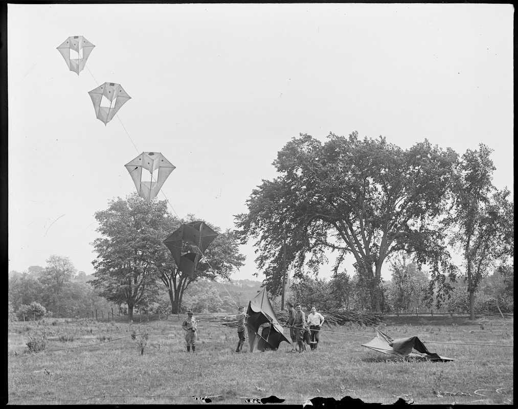 Man-kites, Camp Devens