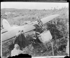 Ruth Nichols crashes in St. John, New Brunswick. She was hospitalized after attempting to fly the Atlantic taking Lindy's trail