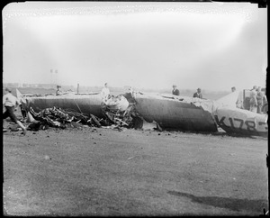 Wreck of the Bonney Gull Curtis Field, N.Y.