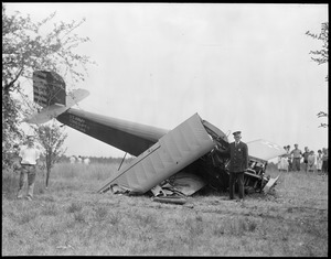 Plane crash, Camp Devens