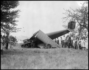 Plane crash, Camp Devens