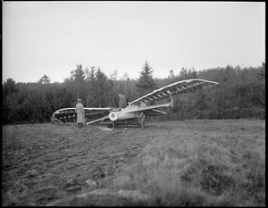The Eagle plane crashes at Lewiston, Maine