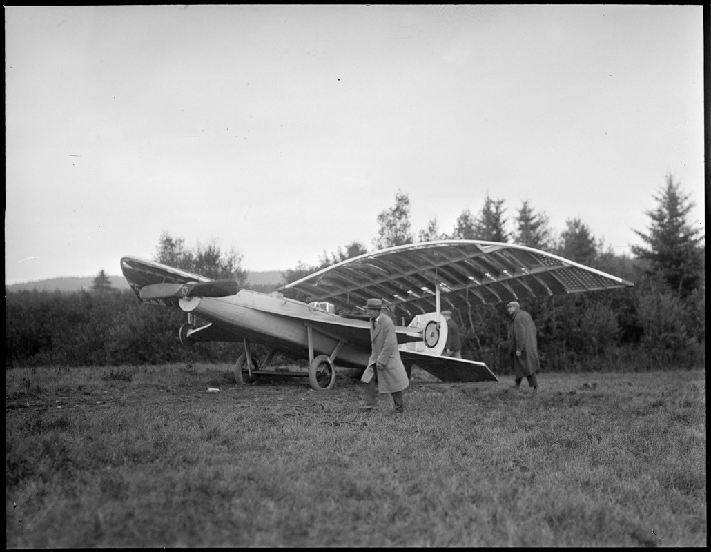 The Eagle plane at Lewiston, Maine