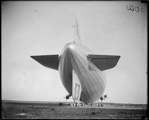 Graf Zeppelin before she blew up in N.Y.
