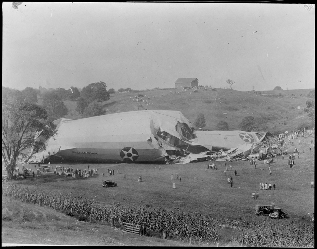 Shenandoah wrecked in severe storm - Ava, OH