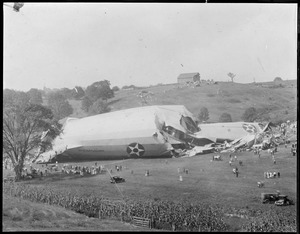 Shenandoah wrecked at Ava, Ohio