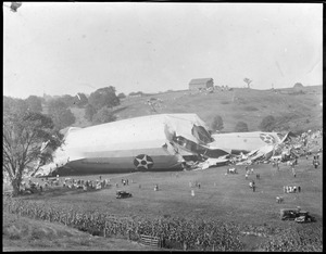 Shenandoah wrecked at Ava, Ohio. Many killed.