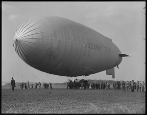 U.S. Army blimp TC-5 East Boston Airport