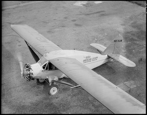 Russell Boardman's American Legion plane - East Boston Airport