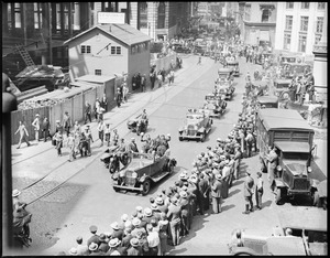 Parade, airplane pilots Russell Boardman, John Polando, Boston