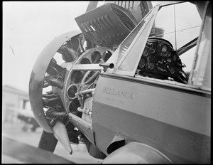 Russell Boardman to fly across ocean. East Boston Airport