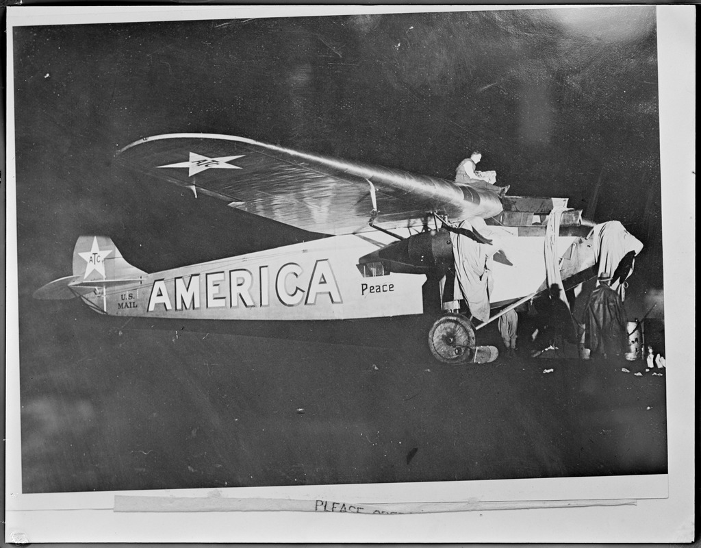 Commander Byrd's plane America