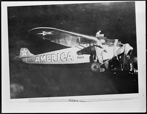 Commander Byrd's plane America