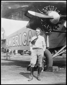 Commander Byrd and his plane America