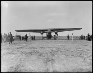 Byrd's South Pole plane - East Boston Airport