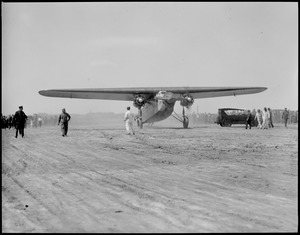 Byrd's South Pole plane - East Boston Airport