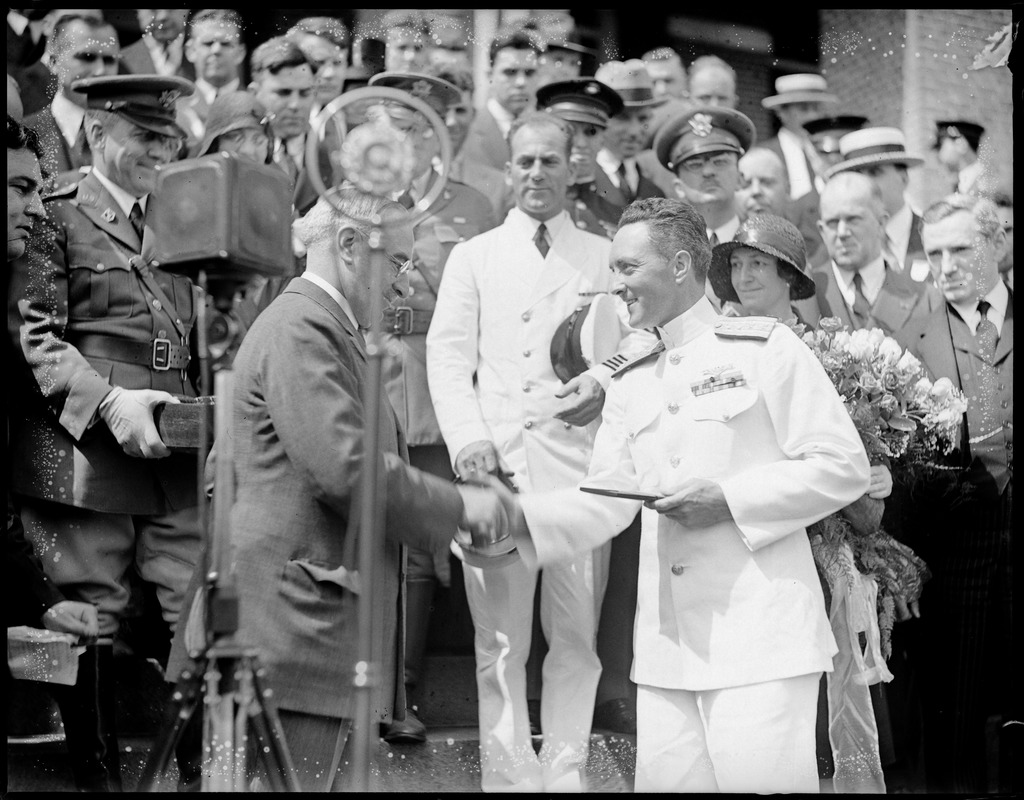 Commander Byrd welcomed to the State House