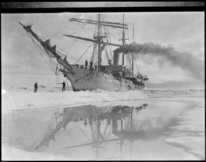 SS Bear iced in up north
