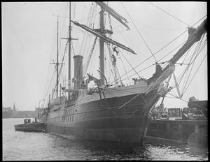 Bear of Oakland, Byrd's ship at Navy Yard - Boston