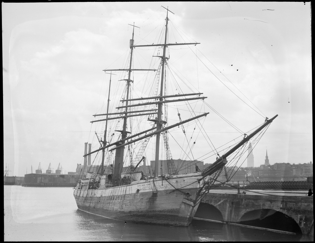 Ship New York used by Byrd in South Pole expedition