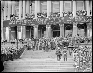 Commander Byrd in Boston