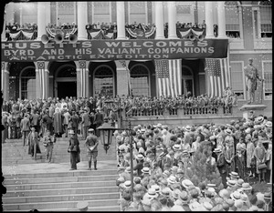 Commander Byrd in Boston