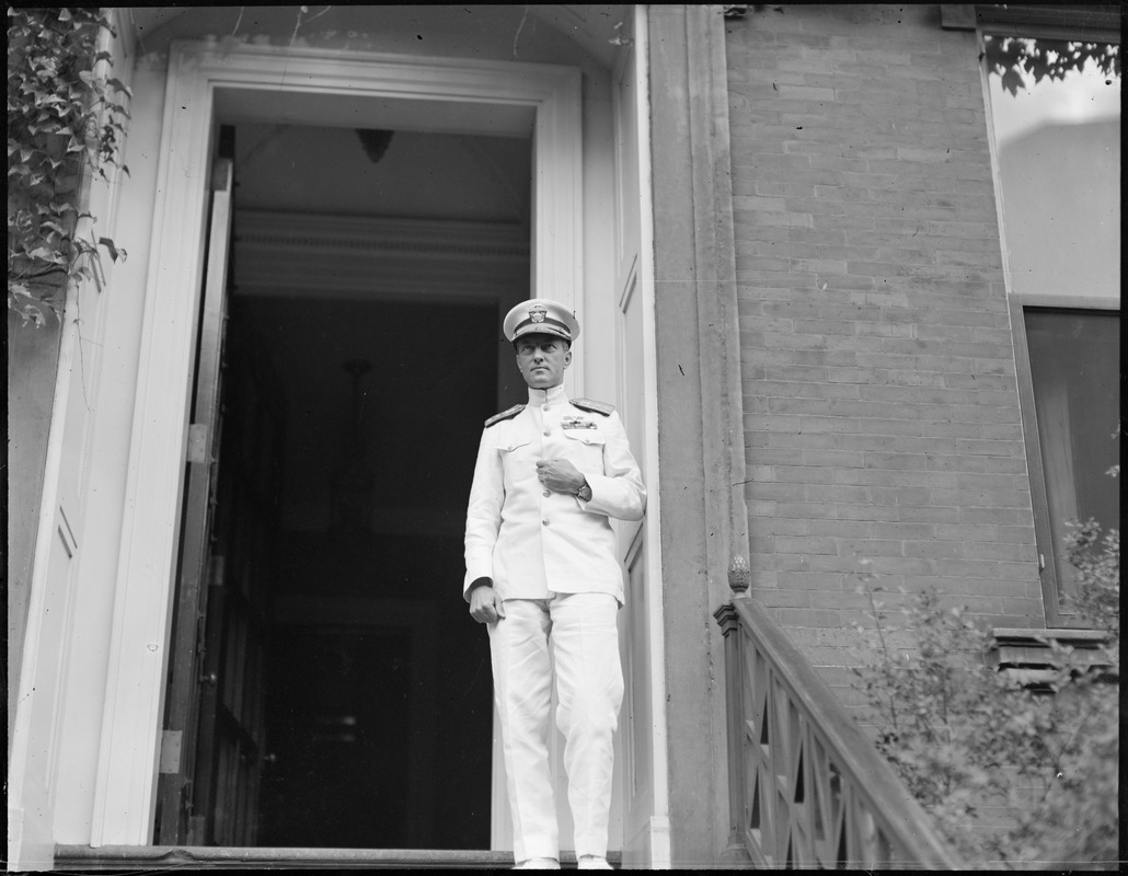 Commander Byrd after trip to South Pole