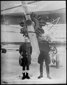 Lt. E. Lundberg and Co-pilot Sgt. Holmberg