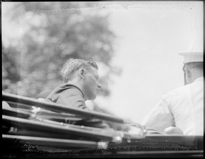 Lindy arrives home from France after flight - Washington, D.C.
