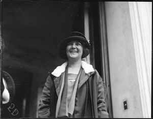 Mrs. Lindbergh at Washington, D.C.