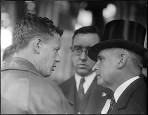 Lindy and Gov. Fuller in Boston