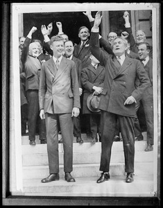 Lindy with Ambassador Herrick in Paris