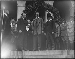 Lindy at State House, Boston