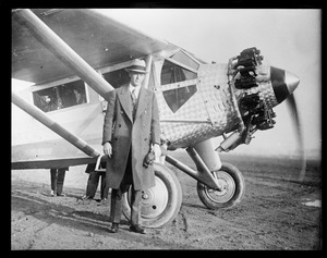 Charles Lindbergh at East Boston