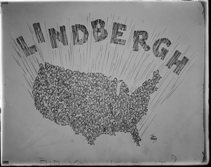 Lindbergh cartoon