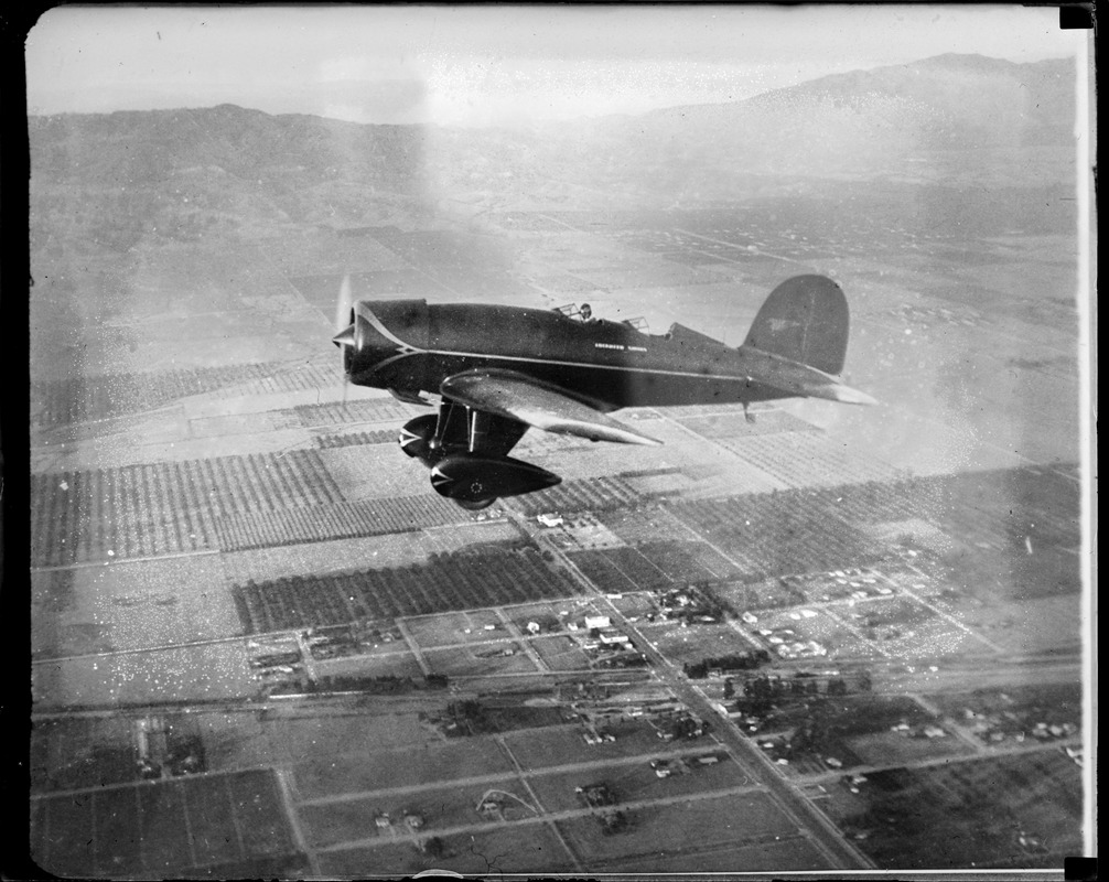 Col. Lindbergh's new speed-plane