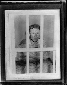 Theodore Bentz behind bars