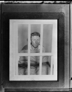 Theodore Bentz behind bars