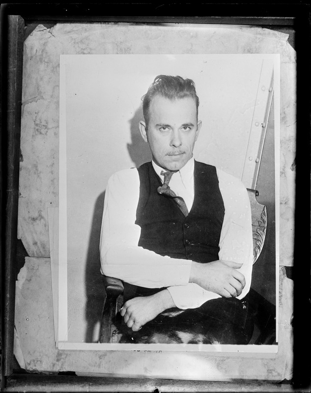 John Dillinger 49□20 John Dillinger, bad actor - Digital Commonwealth