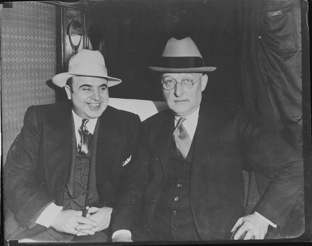 Al Capone taken for a ride - Atlanta prison with H.C.W. Laubenheiner