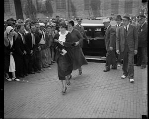 Jessie Costello on her way to court