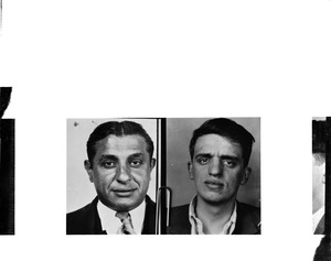 Anthony Cortese and Henry Selvitelle Boston gangsters charged in Gustin gang murder - Hanover Street. Henry Selvitelle (AKA - Henry Doyes) is the older and faster of the two. Anthony "Bozo" Cortese was his younger and thinner bodyguard and gun-carrier at the time of the arrest - (JPJ).