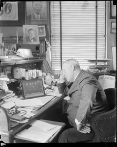 Superintendent Michael H. Crowley at police headquarters.
