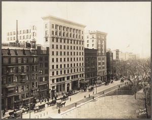 Boylston Street. Pelham Hotel, Colonial Building. March 23, 1902