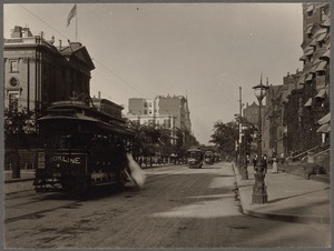Boylston Street, from Clarendon Street, about 1890