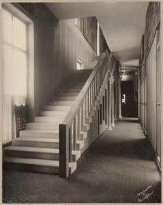 Boston, Massachusetts. Fenway Court. Corridor looking from Dutch room up stairway