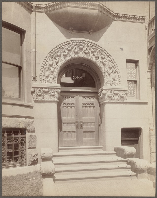 Doorway, 348 Beacon Street