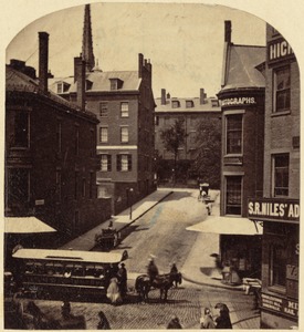 Corner of Tremont Street and Pemberton Square