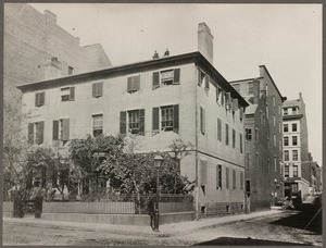 Massachusetts. Boston. Congress Street and Purchase St. in 1860