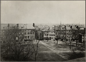 Massachusetts. Boston. Fort Hill Square, about 1856